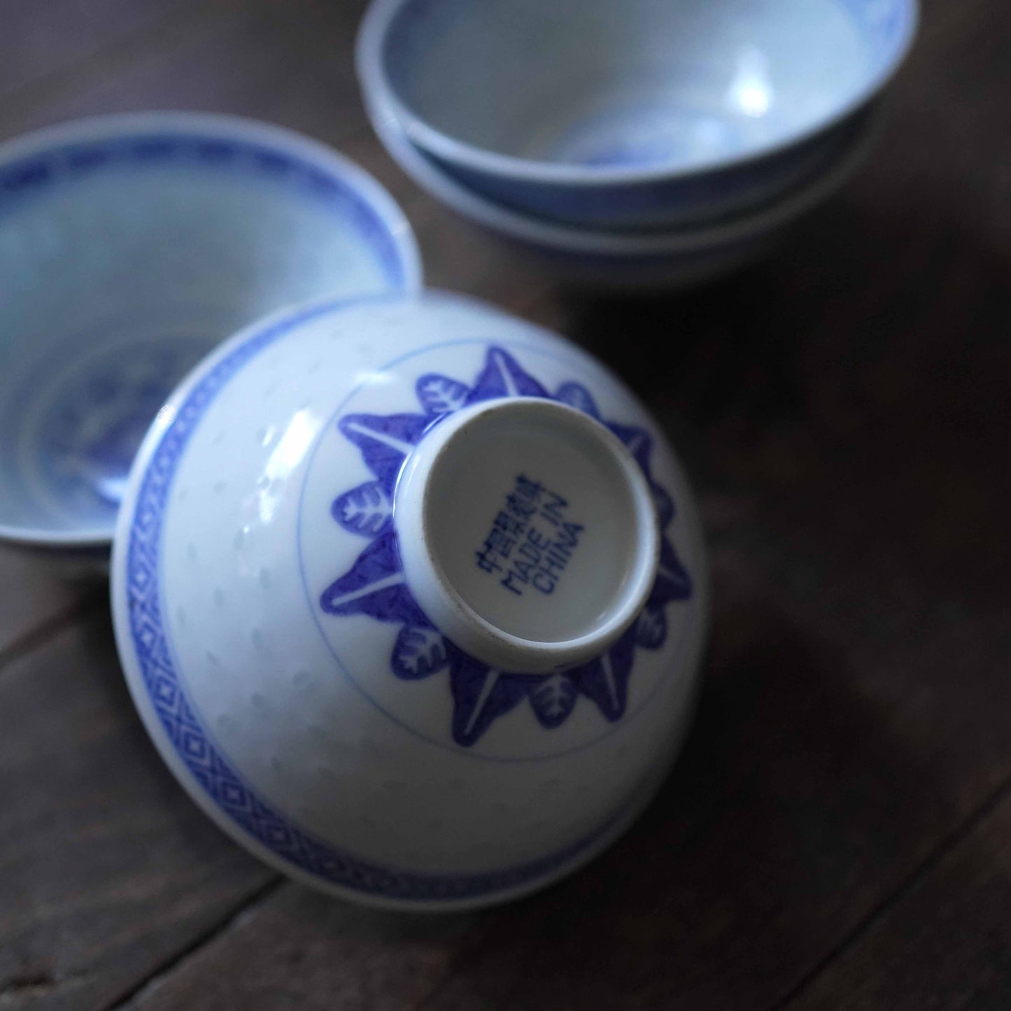 茶碗　景徳鎮ホタル