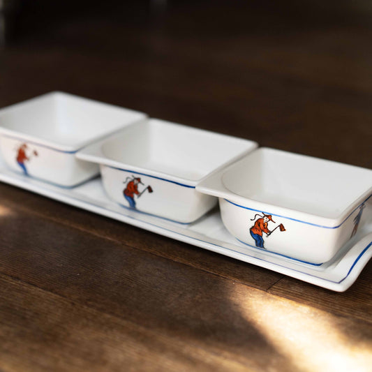 『ボウルセット-トレイ付き』farmers