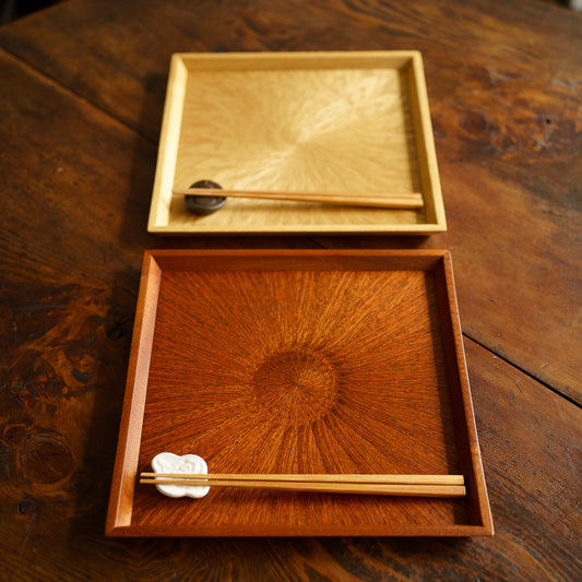 『Poke Square Tray』森工芸