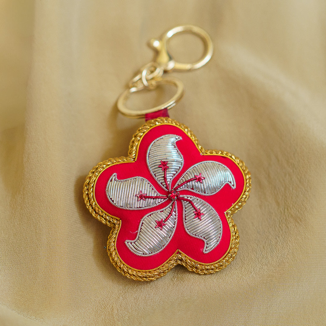 バッグチャーム『Bauhinia Flower』