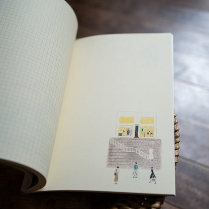 全ページイラスト入りノートブック『L'APRÈS-MIDI』
