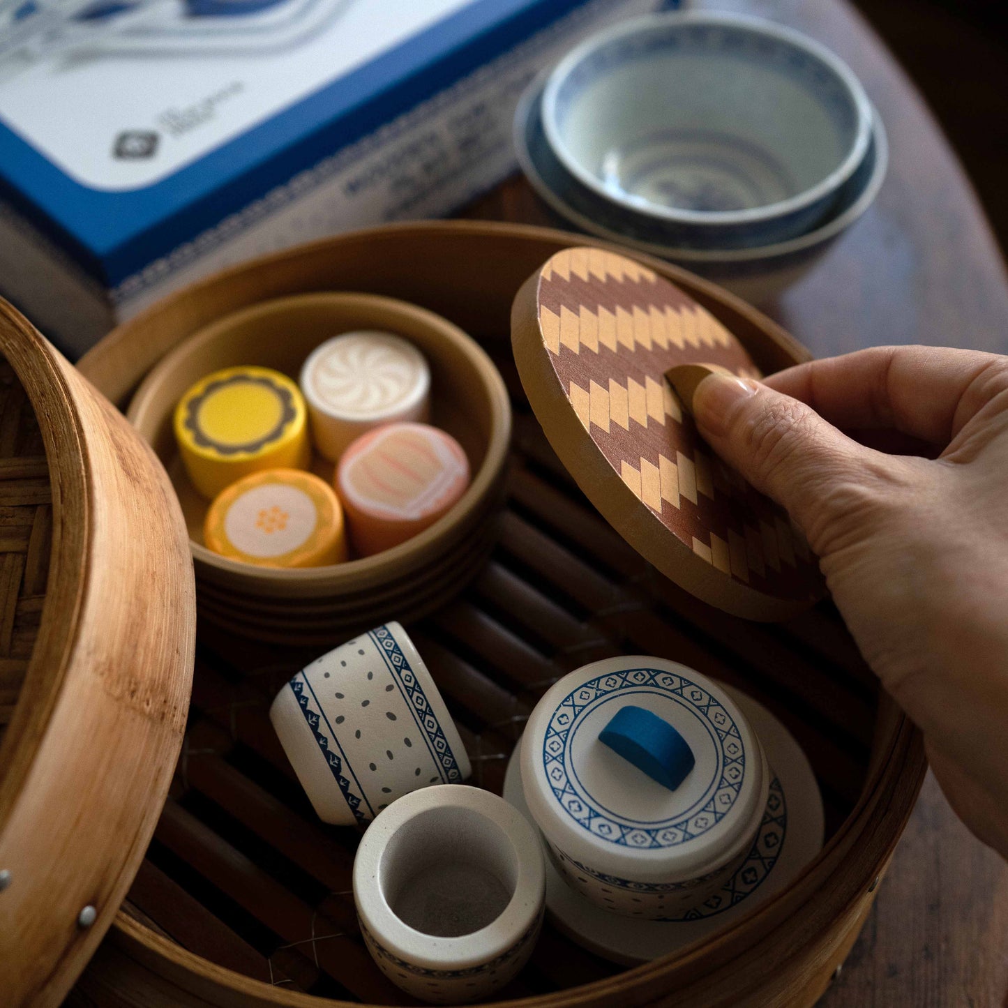 木製おもちゃセット『YUM CHA』