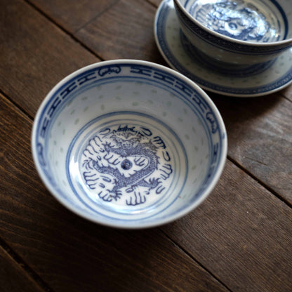 ボウル11センチ dragon　景徳鎮ホタル