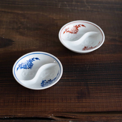 【未公開】手描きのソースディッシュ　ペニンシュラ