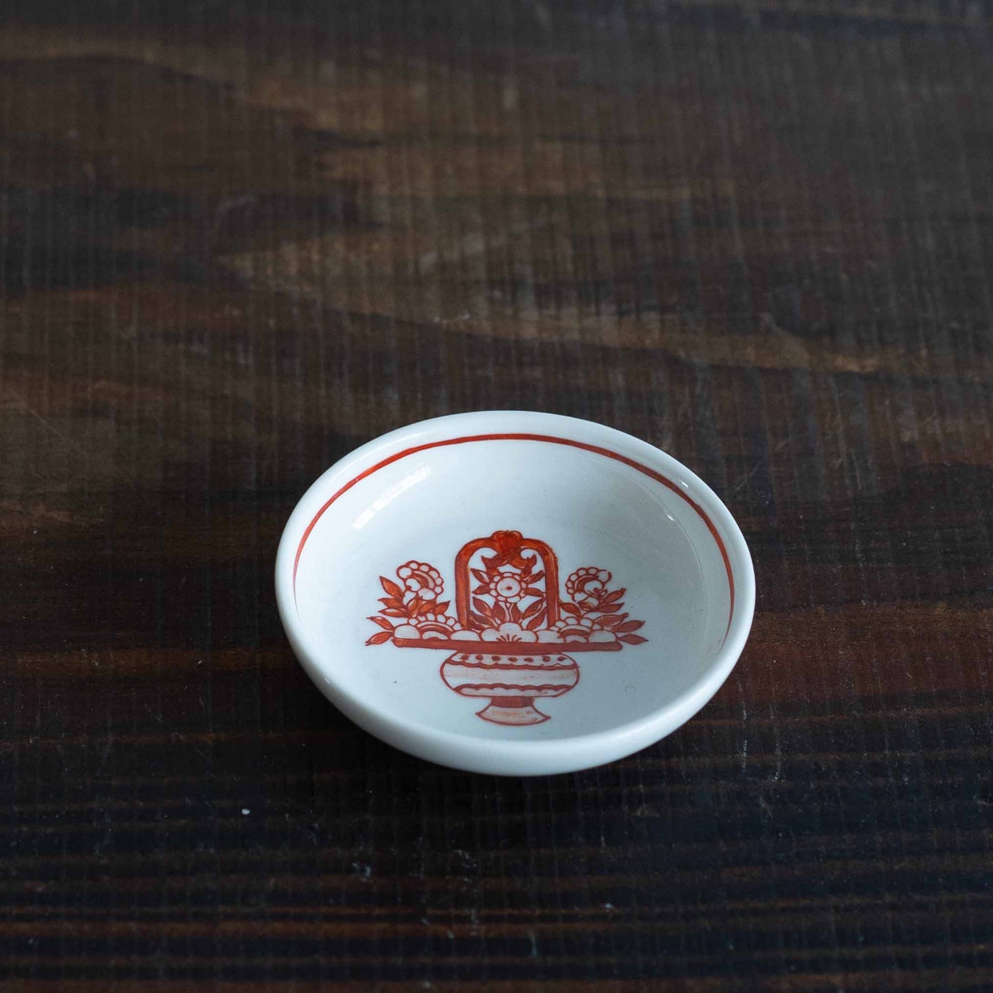 【未公開】手描きの小皿　ペニンシュラ