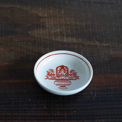 【未公開】手描きの小皿　ペニンシュラ