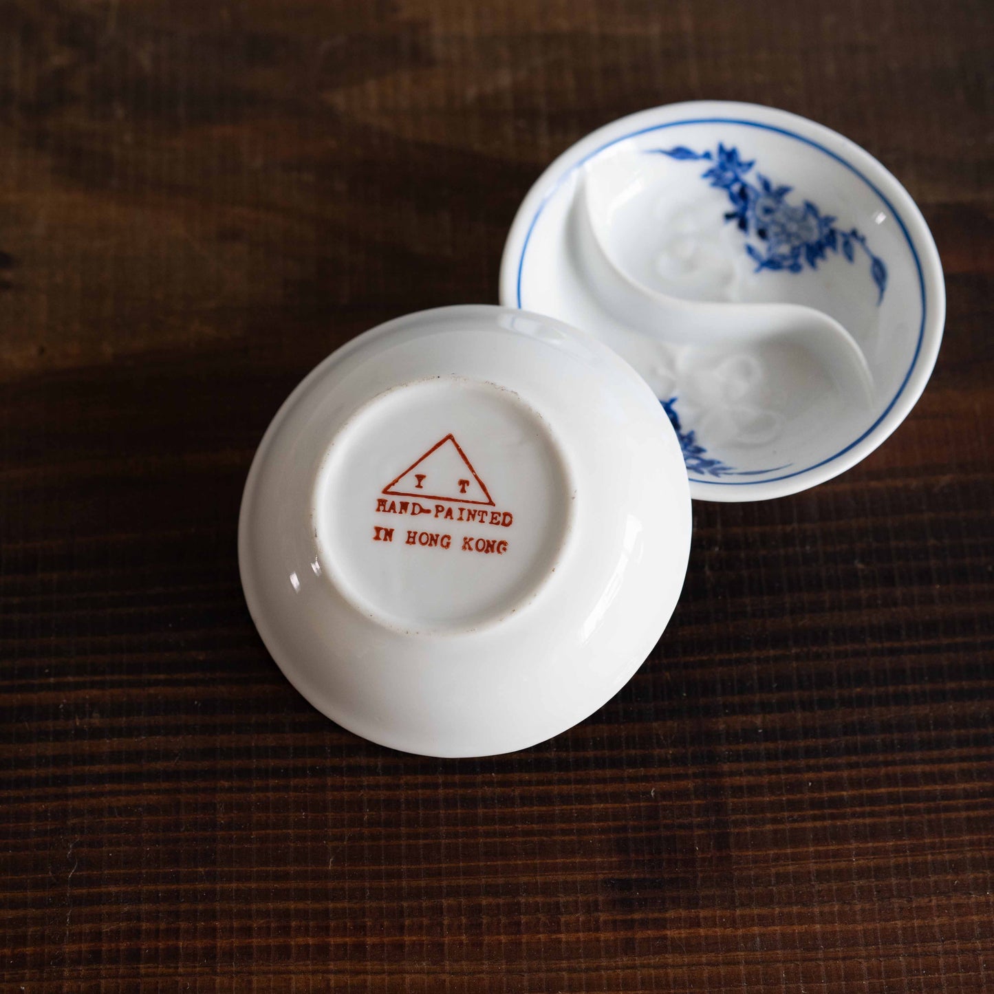 【未公開】手描きのソースディッシュ　ペニンシュラ