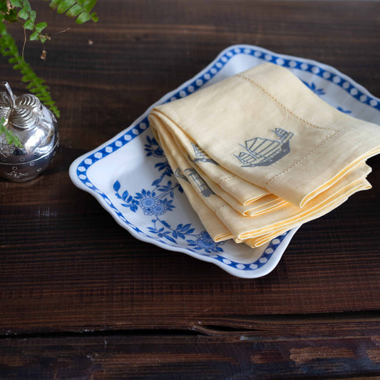 【アウトレット】リネンのプレースマット4枚セット