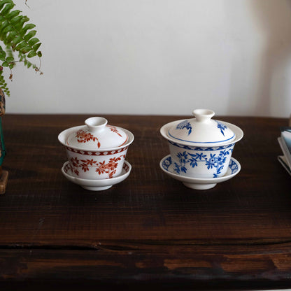 【未公開】蓋碗　ペニンシュラ刻印