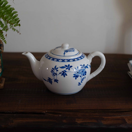 【非公開】手描きのポット　ペニンシュラ