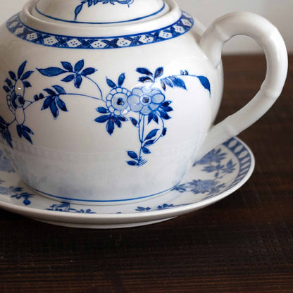 【非公開】手描きのポット　ペニンシュラ