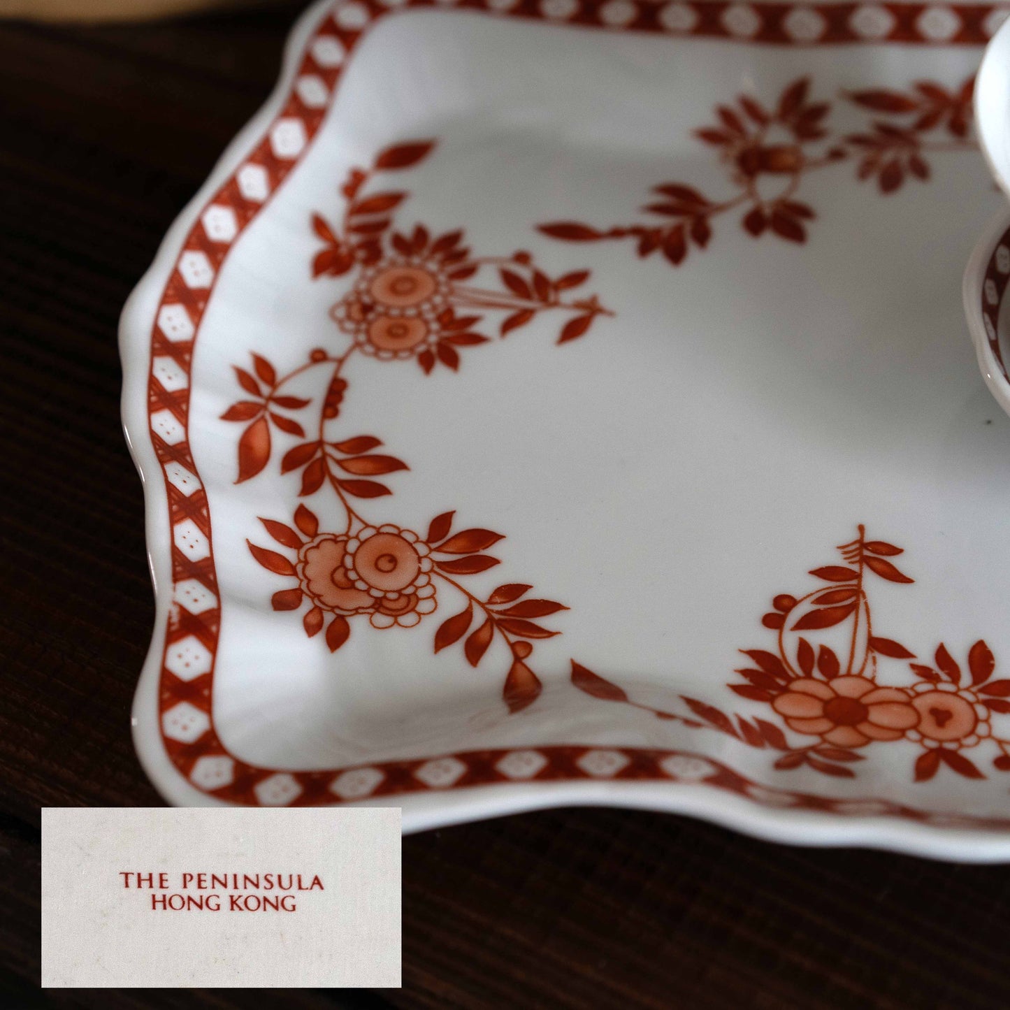 【未公開】ティートレイ　ペニンシュラ刻印