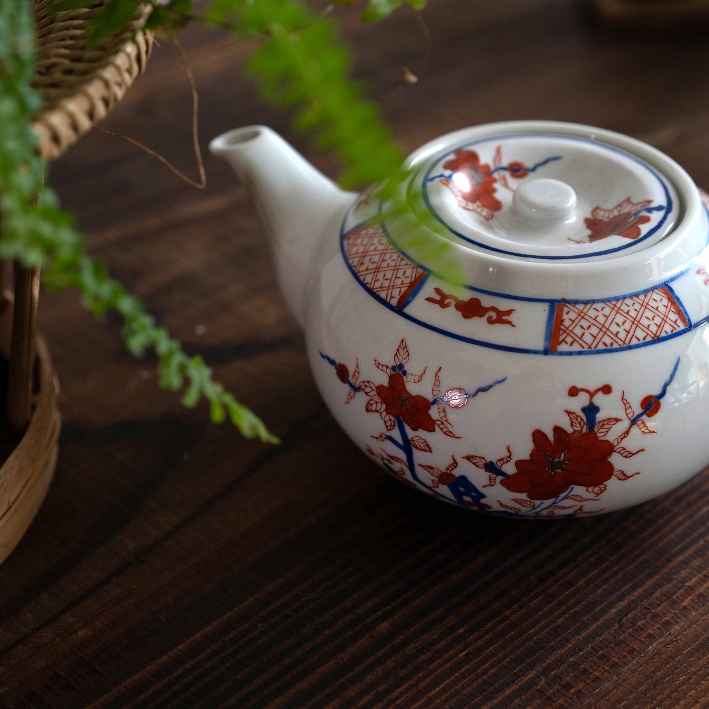 【未公開】ティーポット　Flowers