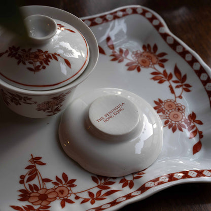 【未公開】蓋碗　ペニンシュラ刻印