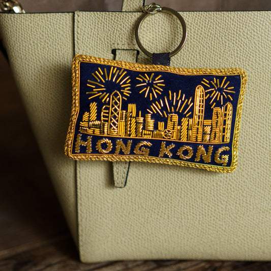 Hong Kong Skyline Fireworks | バッグチャーム