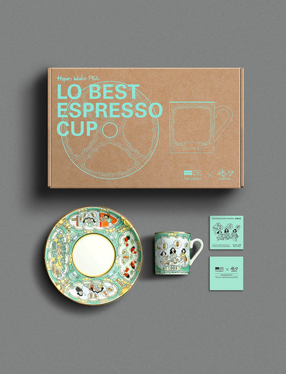 『Lo Best Espresso Cup | 廣彩特濃咖啡杯』THE CABINET x GHSPSA 香港