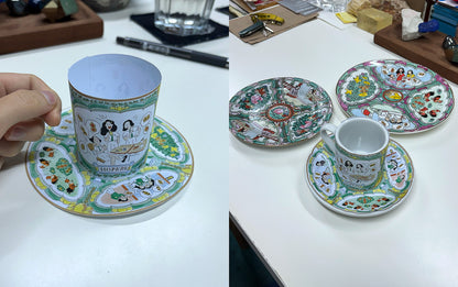 『Lo Best Espresso Cup | 廣彩特濃咖啡杯』THE CABINET x GHSPSA 香港